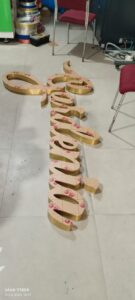 3d letters