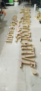 3d letters