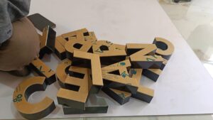 3d letters