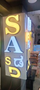 3d letters