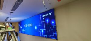 backlit fabric board